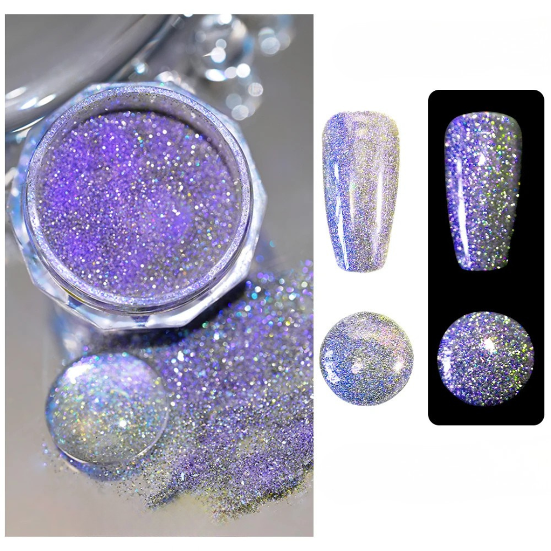 PÓ PARA UNHAS HOLOGRÁFICO