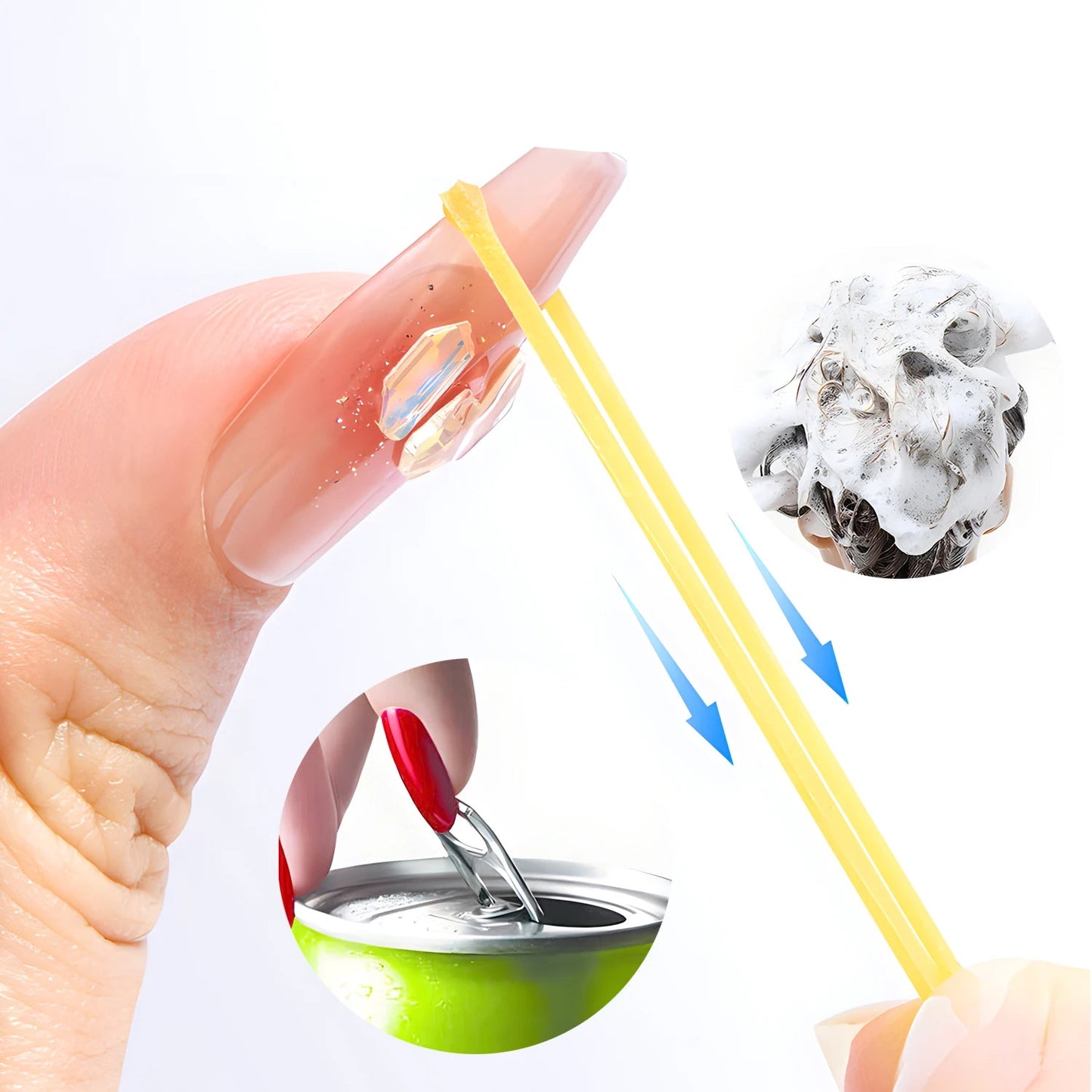 COLA SEMI-SÓLIDA PARA UNHAS 10G
