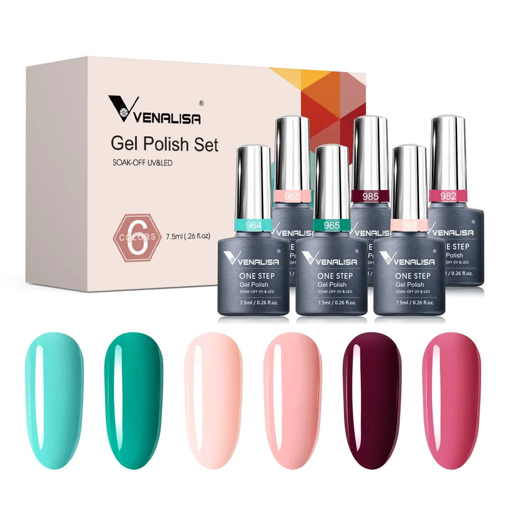 KIT GEL 6X7ML DESIGN
