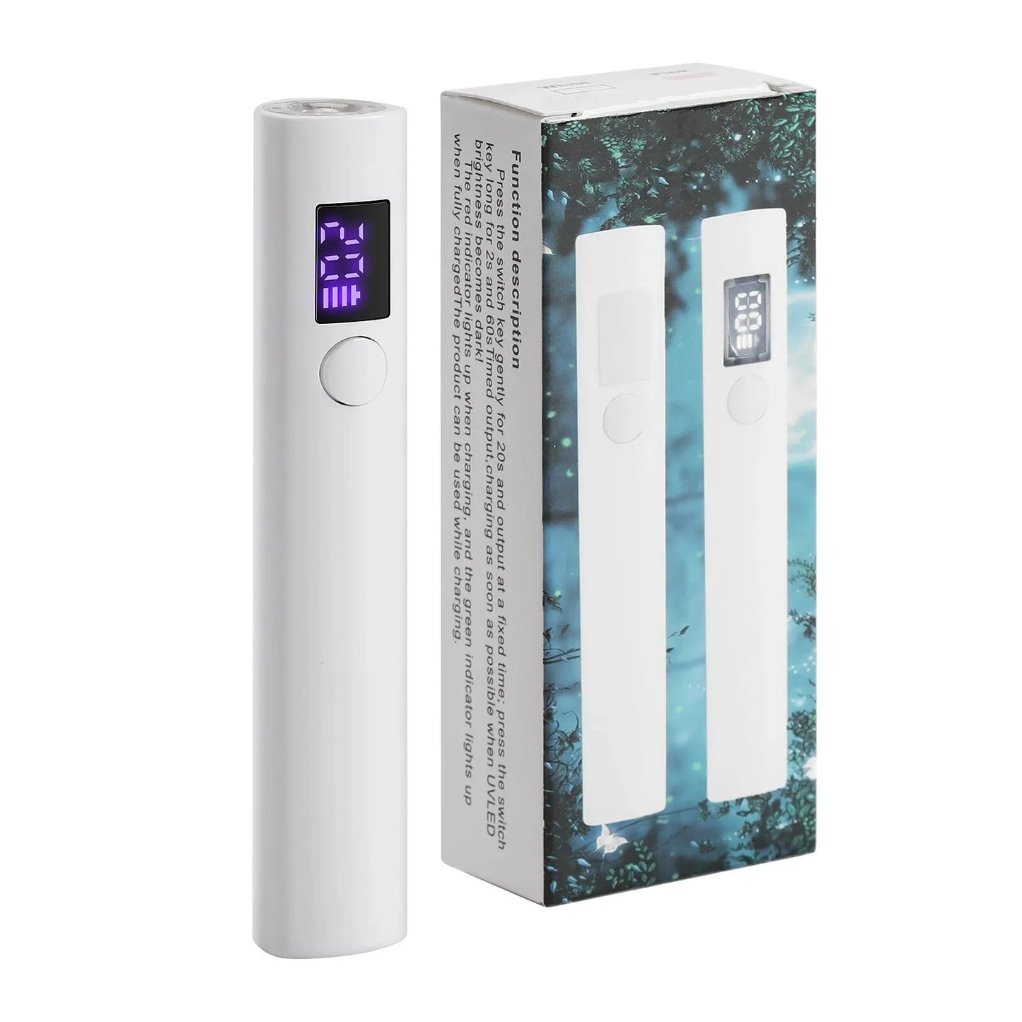 MINI LÂMPADA UV/LED PORTÁTIL