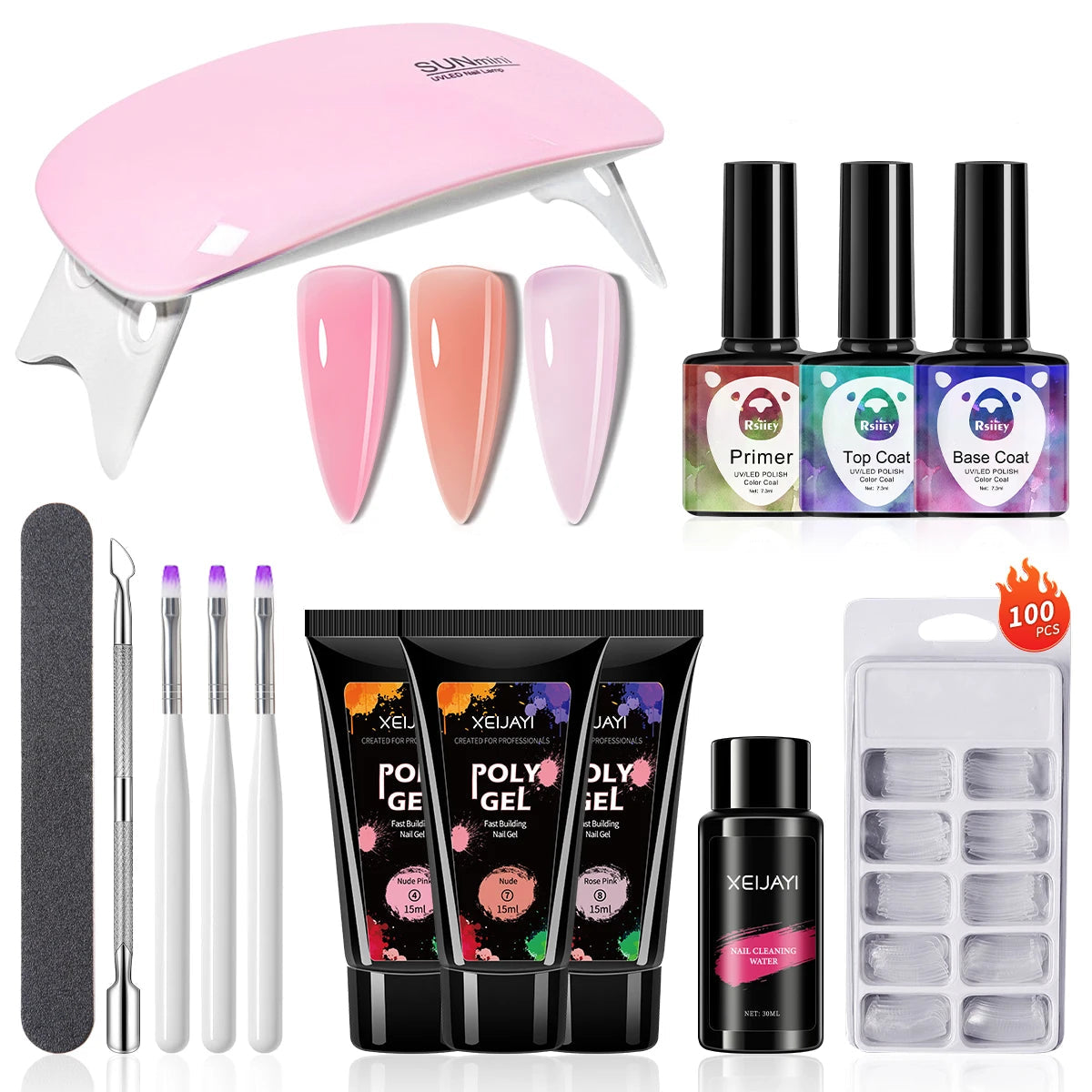 KIT POLYGEL COMPLETO + BRINDE EXCLUSIVO