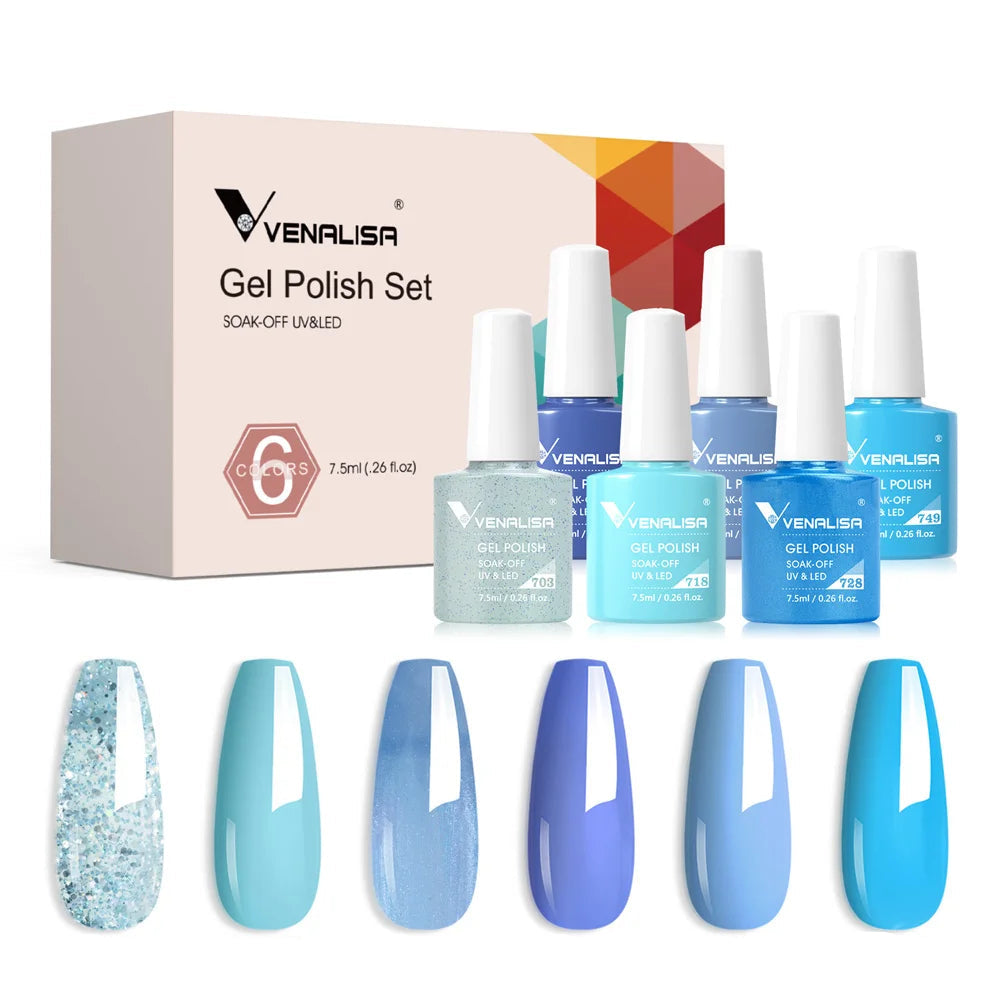 KIT GEL 6X7ML DESIGN