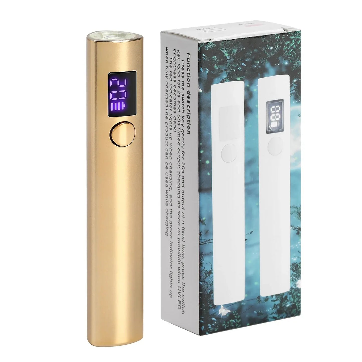 MINI LÂMPADA UV/LED PORTÁTIL