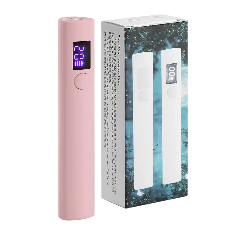 MINI LÂMPADA UV/LED PORTÁTIL