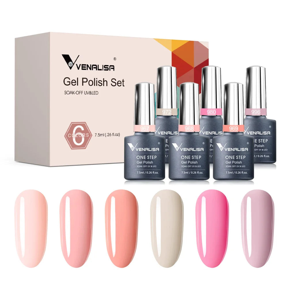 KIT GEL 6X7ML DESIGN