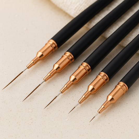 KIT PINCÉIS LINER PARA UNHAS 5P