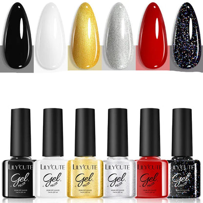 KIT GEL 6X7ML TONS DIFERENTES