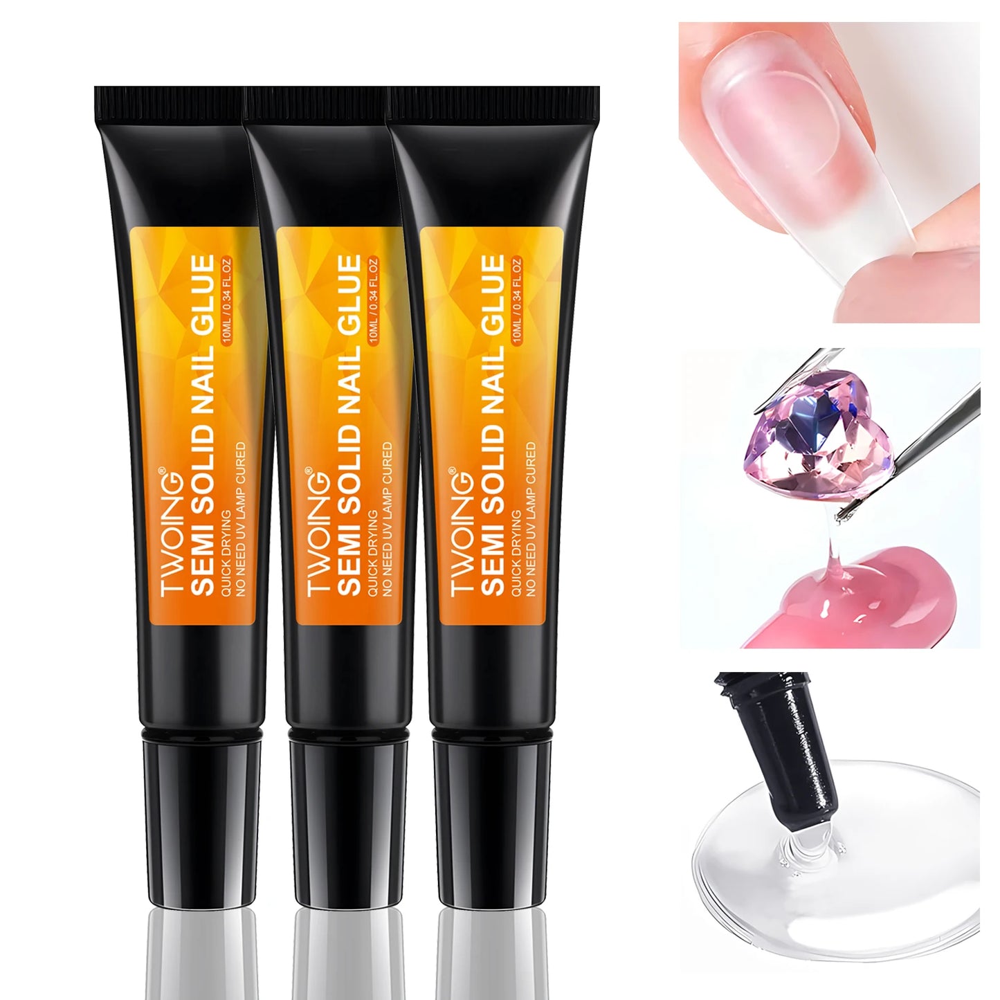 COLA SEMI-SÓLIDA PARA UNHAS 10G