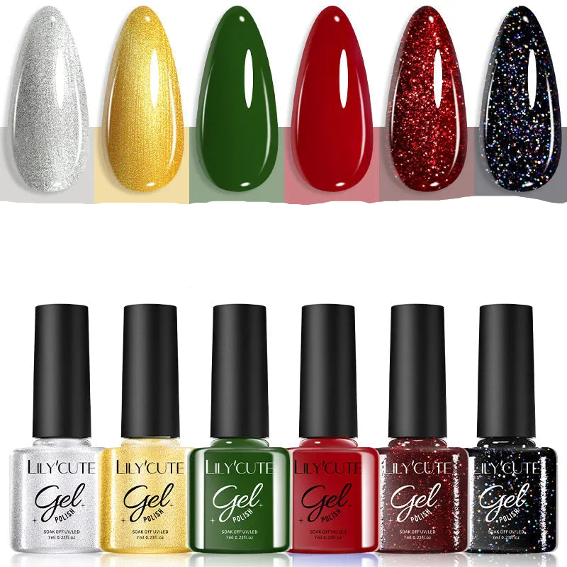 KIT GEL 6X7ML TONS DIFERENTES